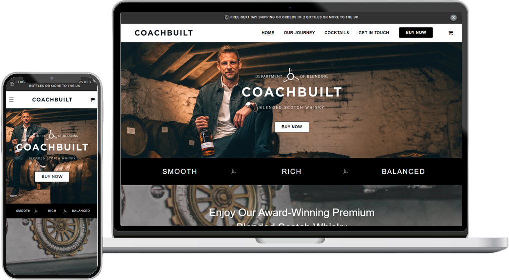 Savor Excellence: Explore Coachbuilt Whisky's Refined Collection