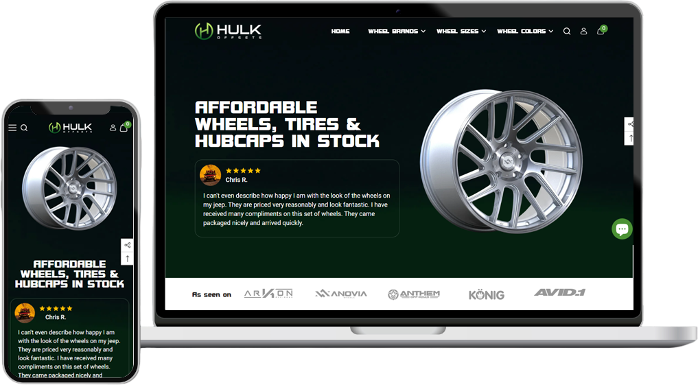 Elevate Your Ride: Hulk Offsets' Premium Quality Wheels